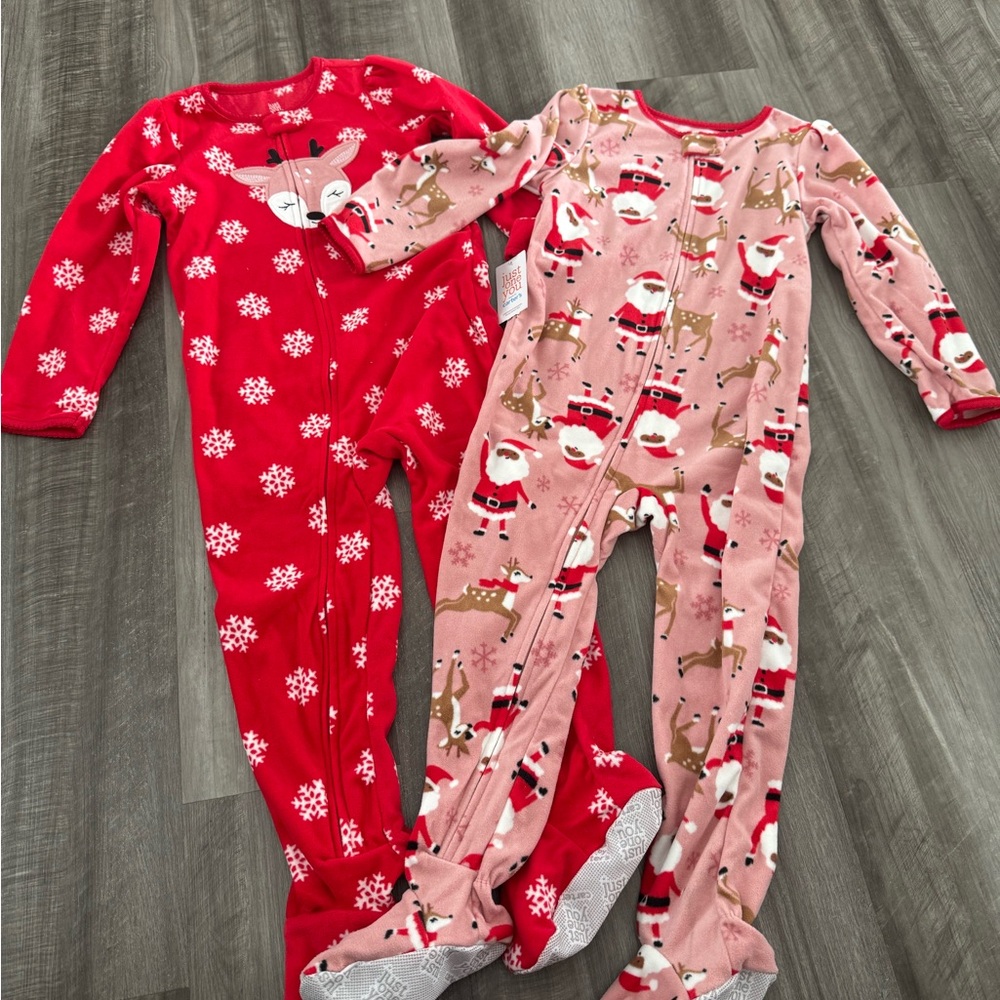 Girls Carter's Fleece Christmas Pajamas - 5T